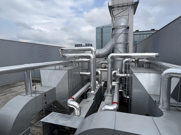 深圳開(kāi)沃汽車(chē)涂裝廢氣處理工程04