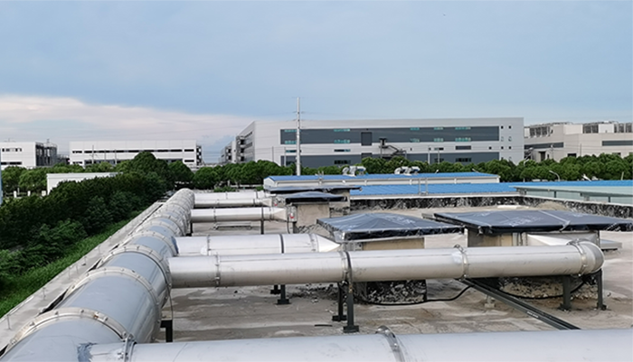 鋰電池實(shí)驗室廢氣處理管道