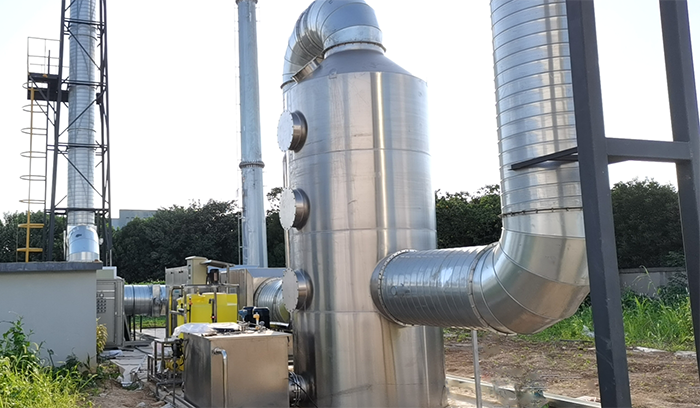 鋰電池實(shí)驗室廢氣處理工程