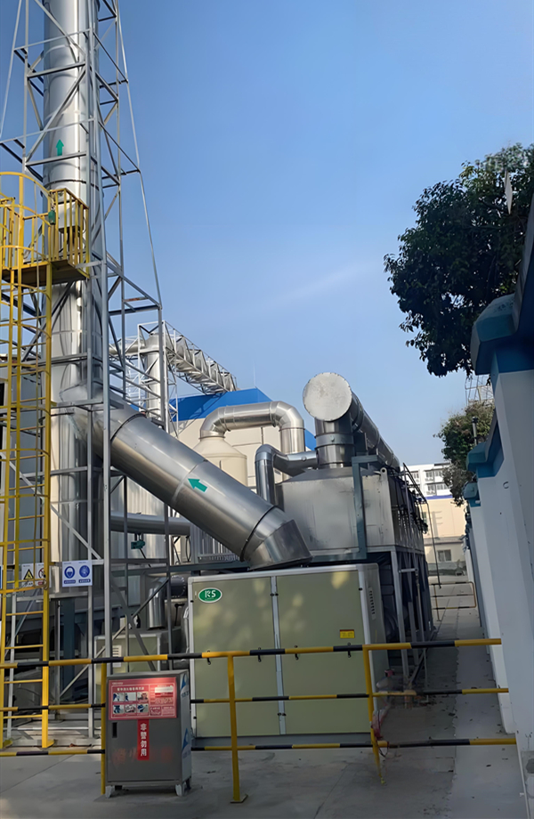 特變電工德陽電纜廢氣處理工程02